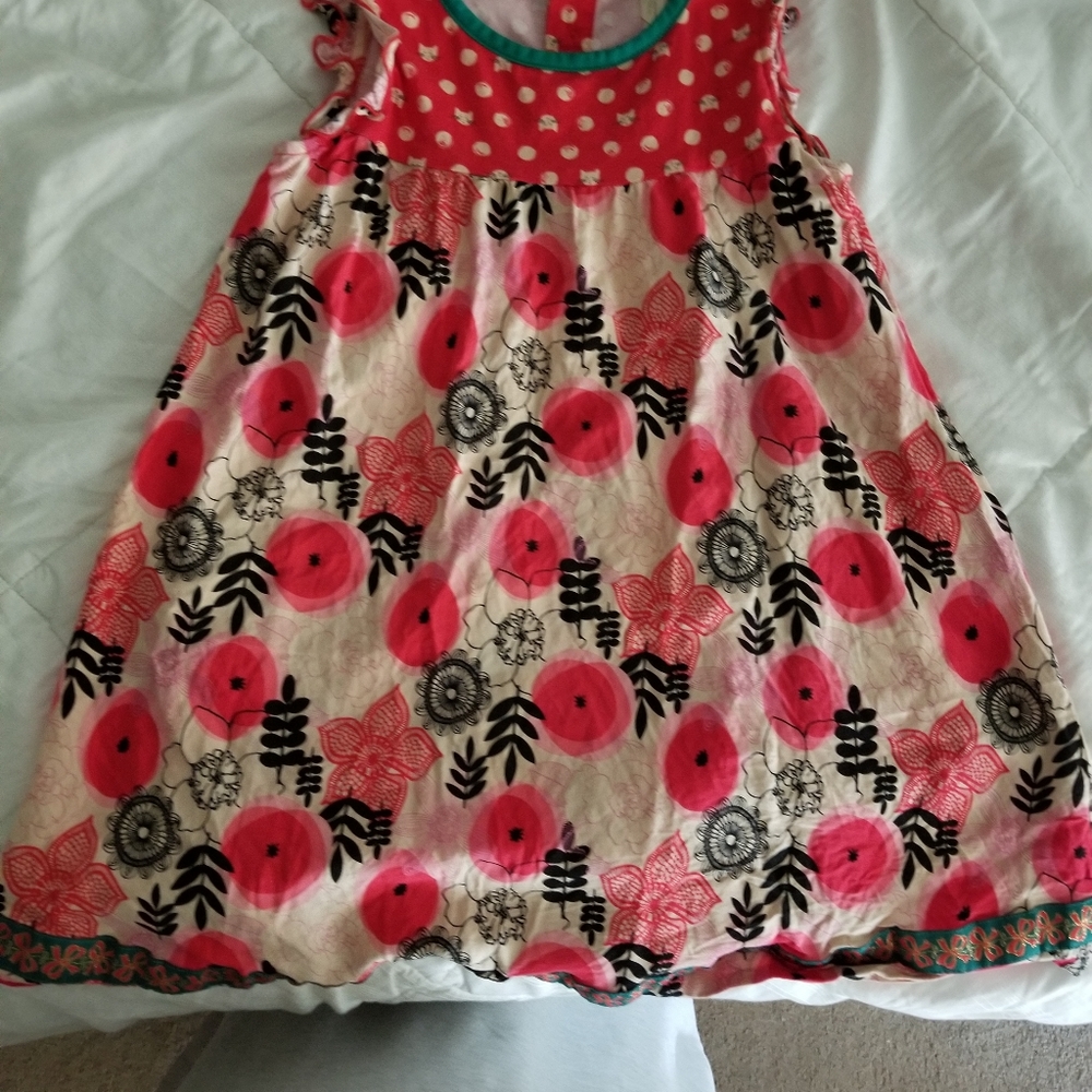 Matilda Jane Glad Tiddings Dress.  Size 6